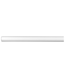 BASTONE PER TENDE - NUVOLE COLORE BIANCO DA 240 CM CON DIAMETRO 20 MM