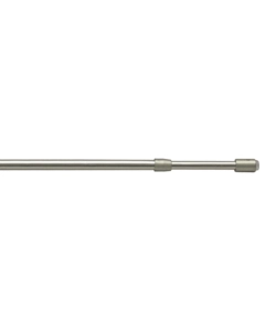 ASTINA PER TENDINE TONDA COLORE NICHEL REGOLABILE ESTENSIBILE DA 70 A 110 CM