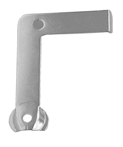 2 LEVETTE PER FISSARE BINARIO A PANNELLO A 4/5 VIE A SOFFITTO