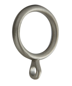4 ANELLI NICHEL CON OCCHIOLO PER TUBO DIAMETRO 13 MM