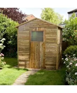 CASETTA IN LEGNO DA GIARDINO "FELICIA" IN PINO IMPREGNATO 199X154X217 CM