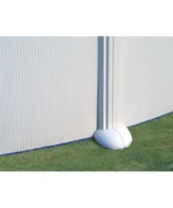PISCINA FUORI TERRA OVALE GRE "ATLANTIS" IN ACCIAIO COLORE BIANCO 610X375X132 - COD. KITPROV618