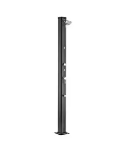 DOCCIA SOLARE PER GIARDINO GRE IN ALLUMINIO CON LAVAPIEDI E SPRUZZATORE 32 L - COD. AR1130