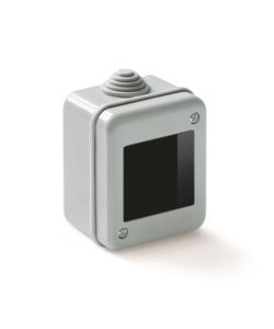 CONTENITORE DA PARETE IP40 2 MODULI SERIE MYLIFE.