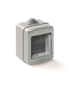 CONTENITORE PARETE IP55 2 MODULI SERIE MYLIFE.