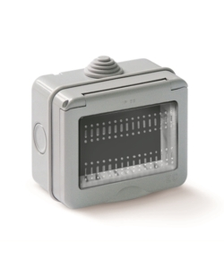 CONTENITORE PARETE IP55 3 MODULI SERIE MYLIFE.