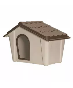 CUCCIA PER CANI DA ESTERNO ARTPLAST "PC1T" IN POLIPROPILENE TORTORA 57,3X39,4X41,8 CM