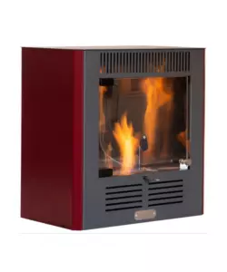 STUFA A BIOETANOLO TECNO AIR SYSTEM "MINI RUBY" BORDEAUX 2,3 KW