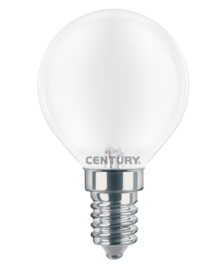 MINI LAMPADINA LED INCANTO SATEN GLOBO 4W E14 6000K 470 LM