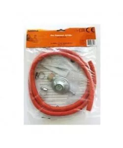 KIT TUBO GAS DA 150 CM CON REGOLATORE