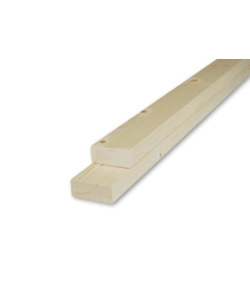 LISTELLO IN ABETE PIALLATO 30 X 80 X 1000 MM