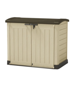 KETER - PORTA ATTREZZI MULTIUSO IN RESINA "STORE IT OUT ARC" - 1200 LT 146X82X120 CM BEIGE