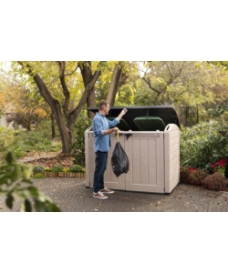 KETER - PORTA ATTREZZI MULTIUSO IN RESINA "STORE IT OUT ULTRA" - 2000 LT 177x113x134 CM BEIGE
