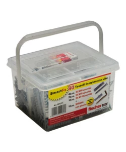 BOX TASSELLI CON VITE SMARTFIX 80 - FISCHER.