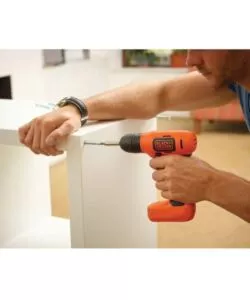 TRAPANO AVVITATORE A BATTERIA BLACK+DECKER "BDCD8-QW" 7,2V 1,5AH