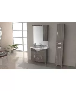MOBILE BAGNO "ROVERETO" COLORE LARICE, 100X33,5 CM