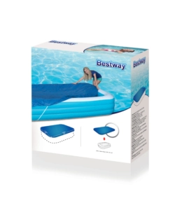 TELO DI COPERTURA PER PISCINA  A 2 O 3 ANELLI BESTWAY "FAMILY" - COD. 58108