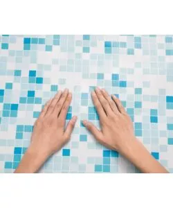 10 PEZZI TOPPA DI RIPARAZIONE SUBACQUEA PER PISCINA FUORI TERRA BESTWAY 6,5X6,5 CM - COD. 62091