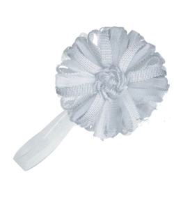 CALAMITA FIORE ORGANZA E NASTRO