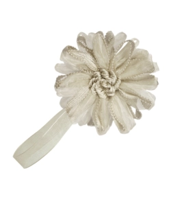 CALAMITA FIORE ORGANZA E NASTRO