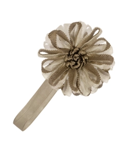 CALAMITA FIORE ORGANZA E NASTRO