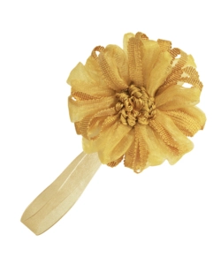 CALAMITA FIORE ORGANZA E NASTRO