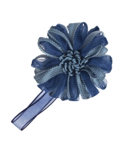 CALAMITA FIORE ORGANZA E NASTRO