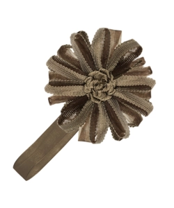 CALAMITA FIORE ORGANZA E NASTRO