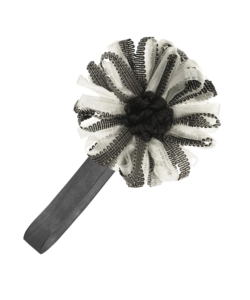 CALAMITA FIORE ORGANZA E NASTRO