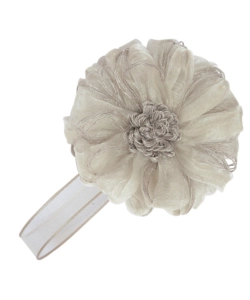 CALAMITE FIORE ORGANZA E LINO