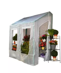 TELO DI RICAMBIO VERDEMAX PER SERRA LOBELIA IN PLASTICA TRASPARENTE 200X110X210 CM