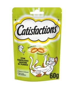 CATISFACTION - SNACK PER GATTI TONNO 60 GR