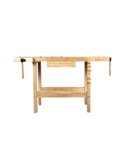 BANCO DA LAVORO EASY SYSTEM IN LEGNO DI QUERCIA 148X61x86CM