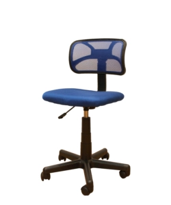SEDIA DA UFFICIO BLU "JUMP2", 41,5X44X75-87 CM