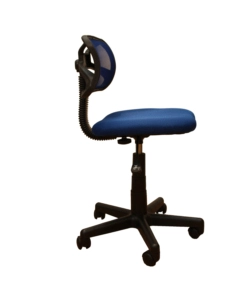 SEDIA DA UFFICIO BLU "JUMP2", 41,5X44X75-87 CM