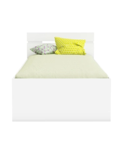 LETTO SINGOLO "MICHIGAN" BIANCO 90X200 CM