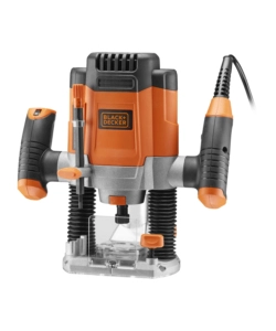 ELETTROFRESATRICE 1200 W IN VALIGETTA CON 6 FRESE - BLACK DECKER KW1200EKA-QS.