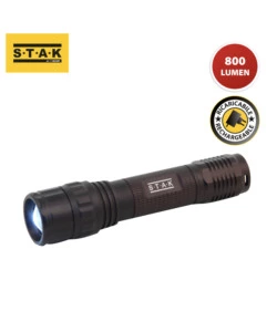 TORCIA LED RICARICABILE, 800 LUMEN, 10W