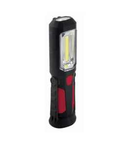 LUCE DA LAVORO 2 IN 1, 8+1 LED - CON GANCIO E CALAMITA