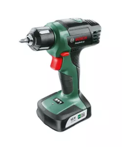 KIT VALIGETTA TRAPANO AVVITATORE A BATTERIA BOSCH "EASYDRILL 12" 15 NM 12V 1,5AH