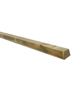 PALO QUADRATO IN PINO IMPREGNATO CON TESTA DIAMANTATA SPESSORE 70 MM - 70 X 1500MM