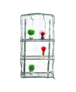 SERRA DA ESTERNO "SERENA" PIEGHEVOLE CON TELO IN PVC, 67X44X125 CM