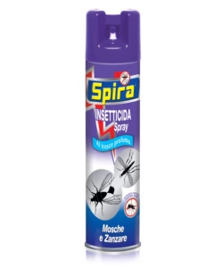 SPRAY INSETTICIDA MOSCHE E ZANZARE SPIRA 400 ML