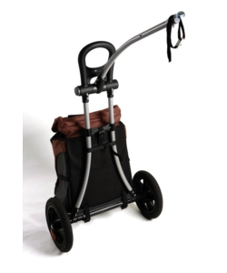 BELLELLI TROLLEY B-TOURIST MULTIFUNZIONE PER BICI MARRONE E GRIGIO