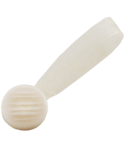2 CLIP IN PLASTICA MAGNETIC TEND 35/24MM PER ARRICCIARE/DECORARE LE TENDE - COLORE BIANCO.