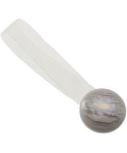 2 CLIP IN PLASTICA MAGNETIC TEND 35/24MM PER ARRICCIARE/DECORARE LE TENDE - COLORE GRIGIO .