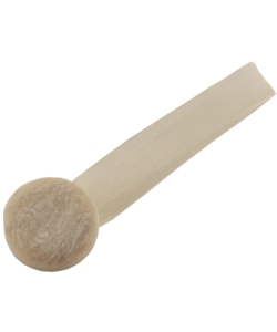 2 CLIP IN PLASTICA STONE MM35/24 PER ARRICCIARE/DECORARE LE TENDE - COLORE BIANCO.