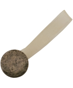 2 CLIP IN PLASTICA STONE MM35/24 PER ARRICCIARE/DECORARE LE TENDE - COLORE GRIGIO .