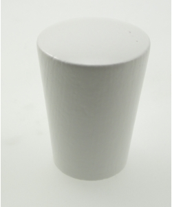 2 POMOLI METEO PER BASTONE Ø28MM  LACCATO BIANCO.