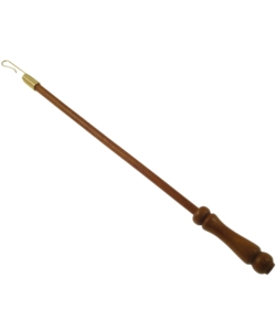 FRUSTA TIRATENDE IN LEGNO 100 CM - COLORE TEAK.